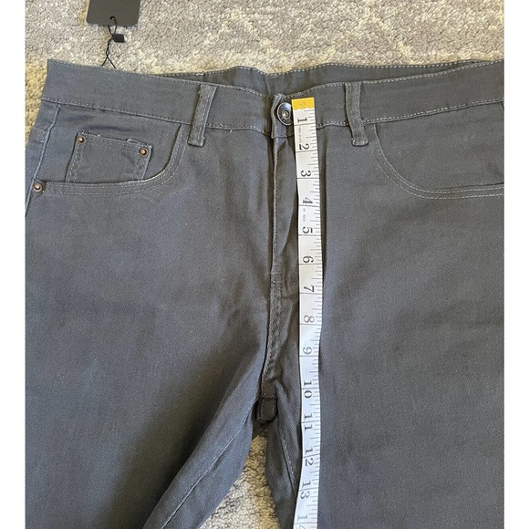 Wulful Mens 34 Jeans Gray Denim Pants NWT M9 - Picture 5 of 11
